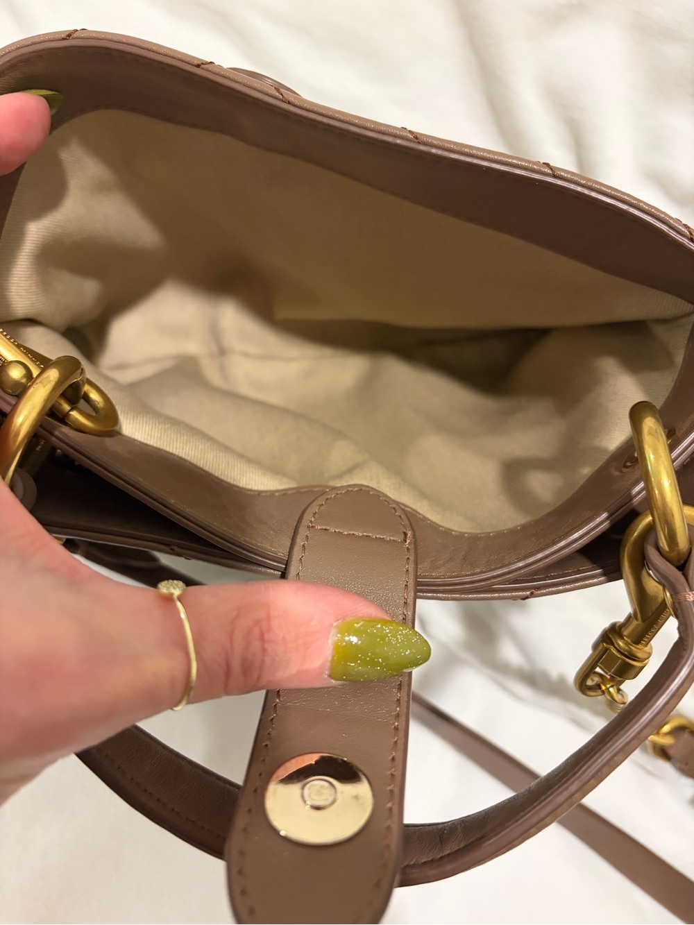 Rebecca Minkoff Edie Leather Satchel - Picture 4 of 6